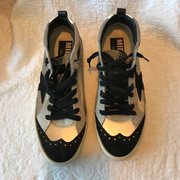 NIB**GOLDEN GOOSE**Hightop Sneakers EU 37 US 7 - Picture 5 of 8